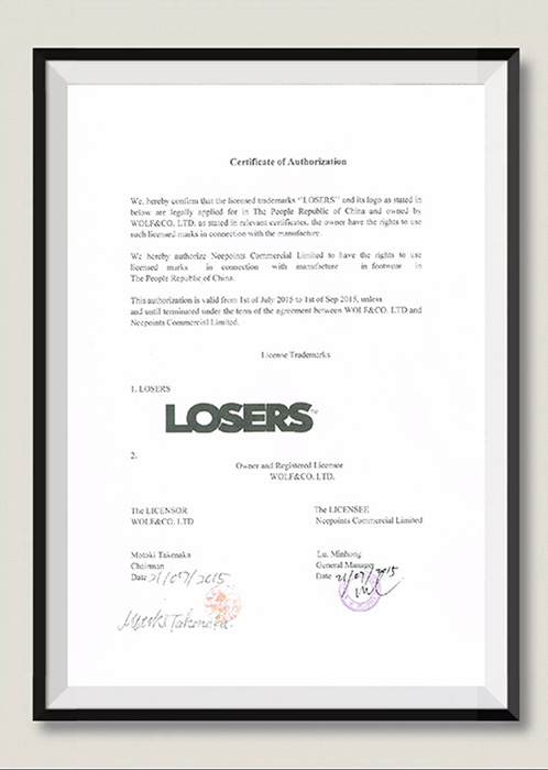 Losers Licensing