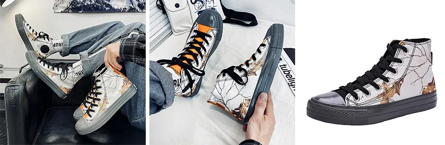 2022 New Design Men Vulcanized Shoes