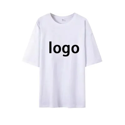 100% Color Cotton Knitted Multicolor Short Sleeve T-shirt Men tee