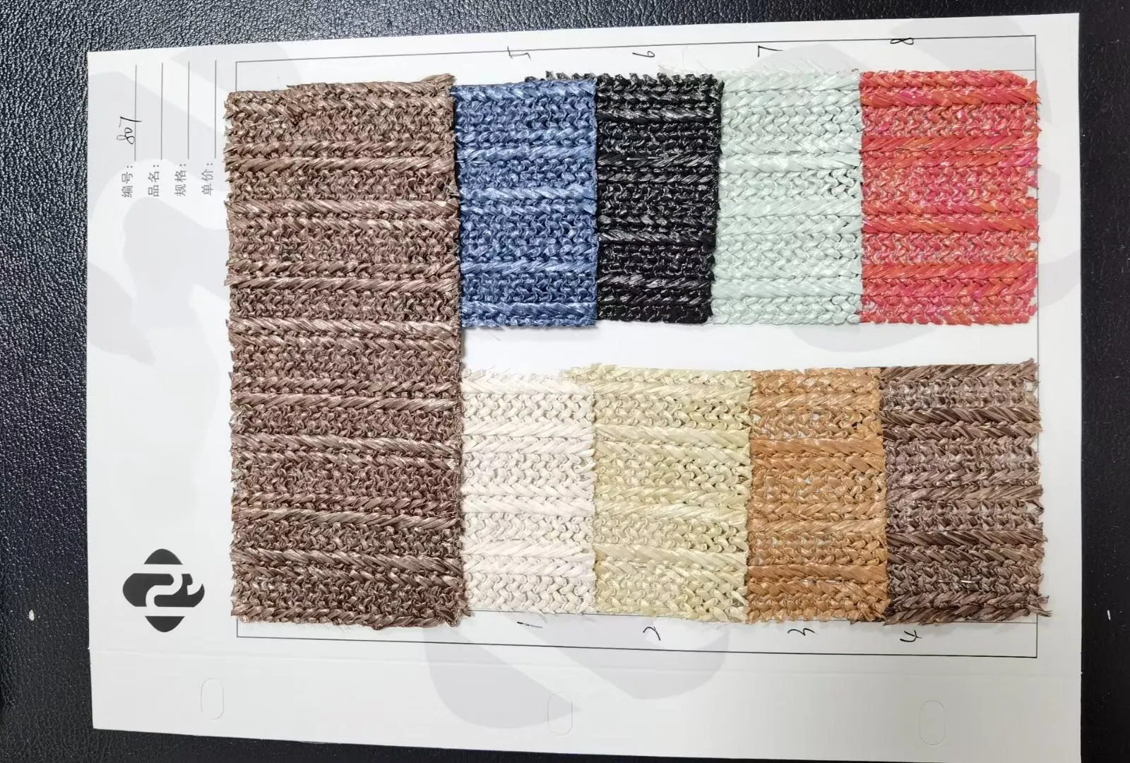 dyed design knitted ladies handbag fabric