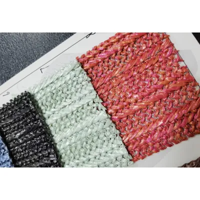 dyed design knitted ladies handbag fabric