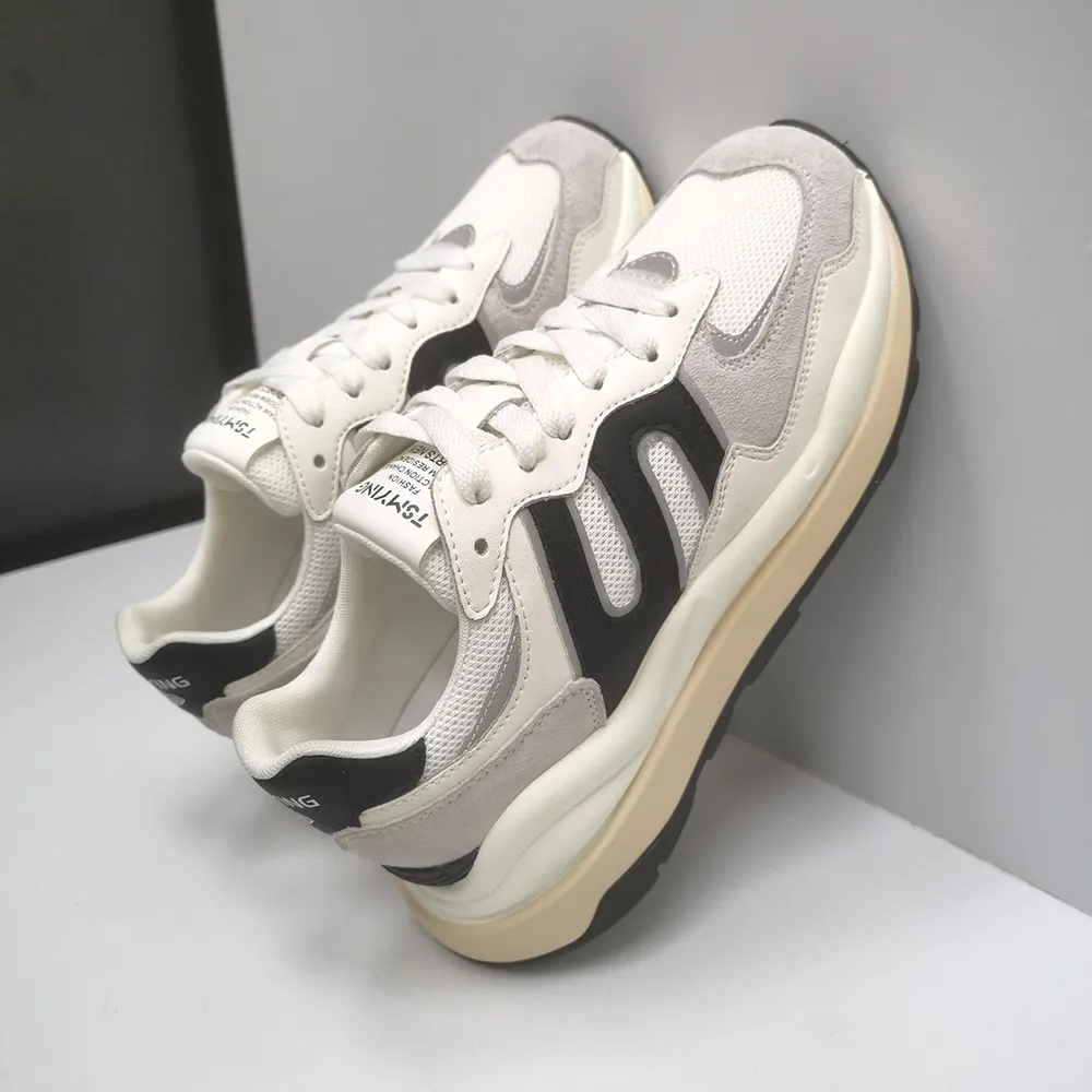 Women Leather Sport Running shoes