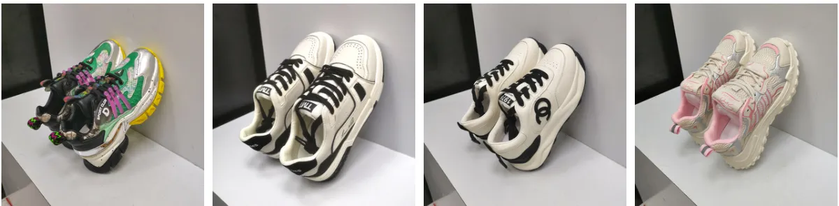 Women Leather Sport Running shoes