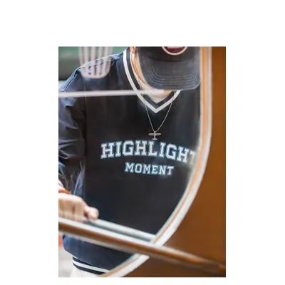 V-neck uniform sports shoulder long sleeve T-shirt