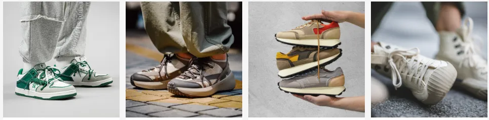 Classical smiley face sneakers