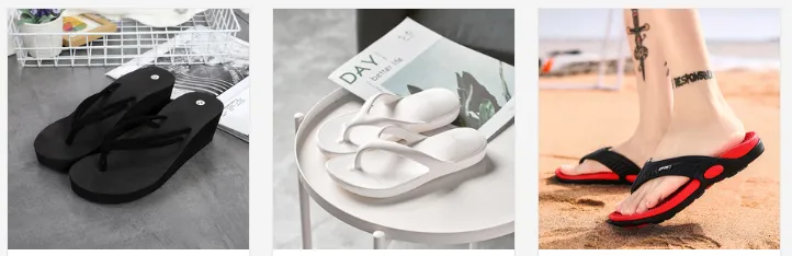 Fashion trends flip flops