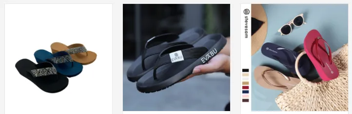 Fashion trends flip flops