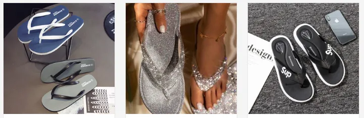 Fashion trends flip flops