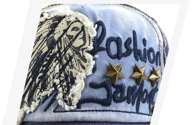 men and women's casual letter baseball caps