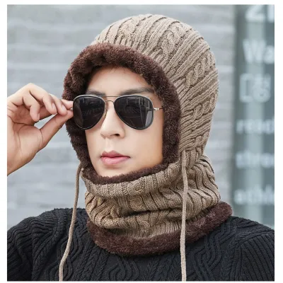 Winter warm wool hat