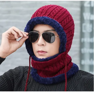 Winter warm wool hat