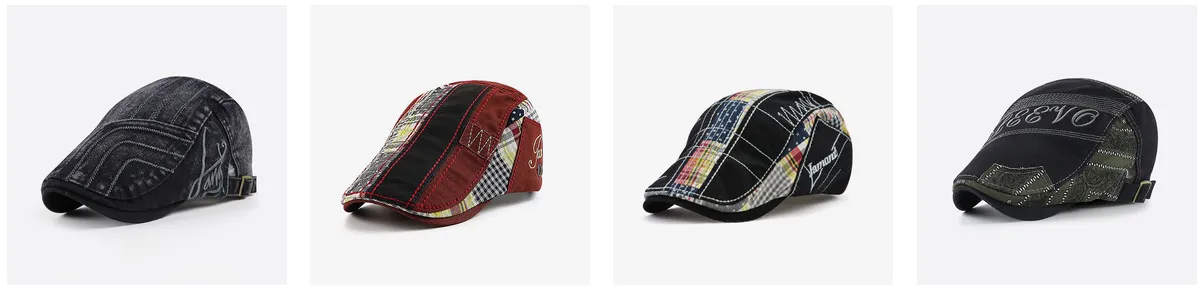 men and women's casual letter baseball caps