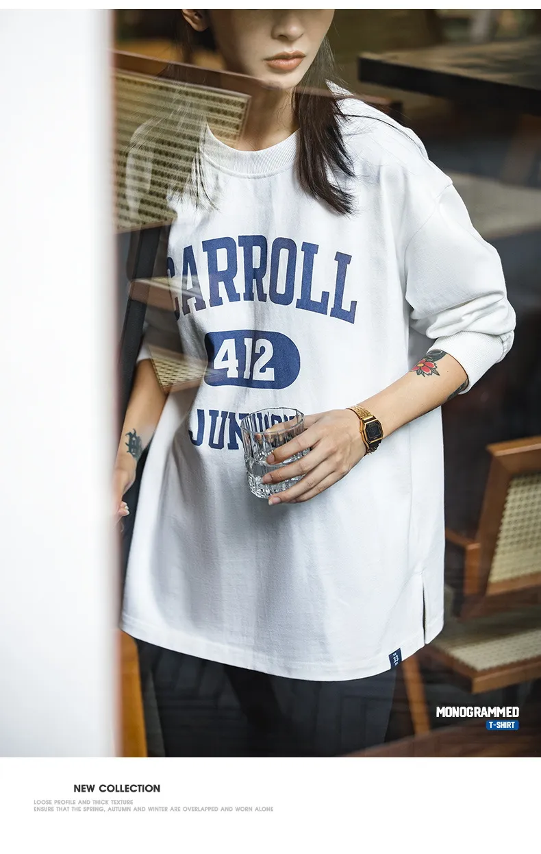 Cotton long sleeve T-shirt Cotton long sleeve T-shirt