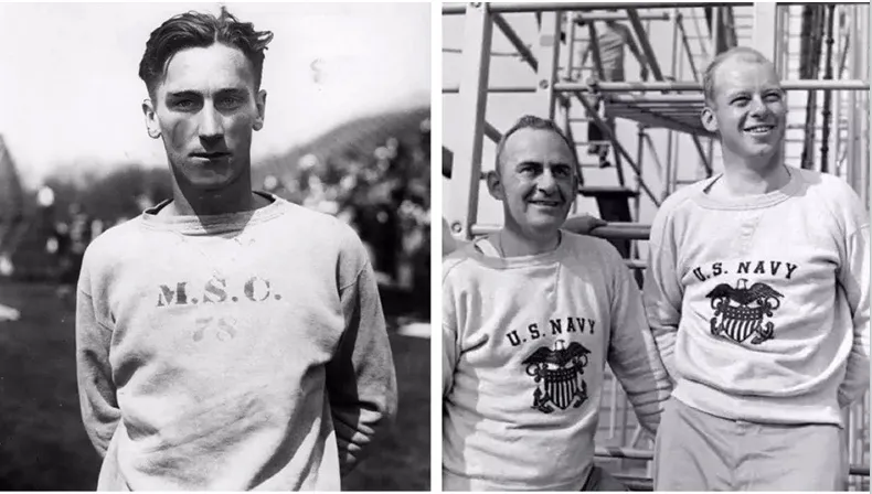 Hoodie with round neck and long sleeves