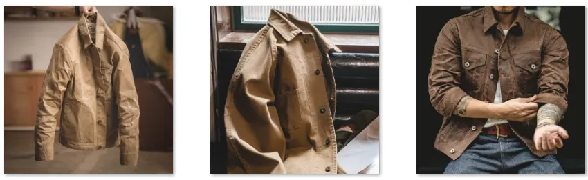 Cargo Japanese vintage Swedish biker jacket Ami Khaki cotton wash Army green jacket men Cargo Japanese vintage Swedish biker jacket Ami Khaki cotton wash Army green jacket men