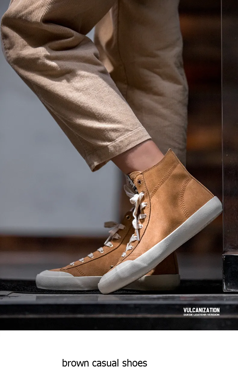 high top vulcanized shoes