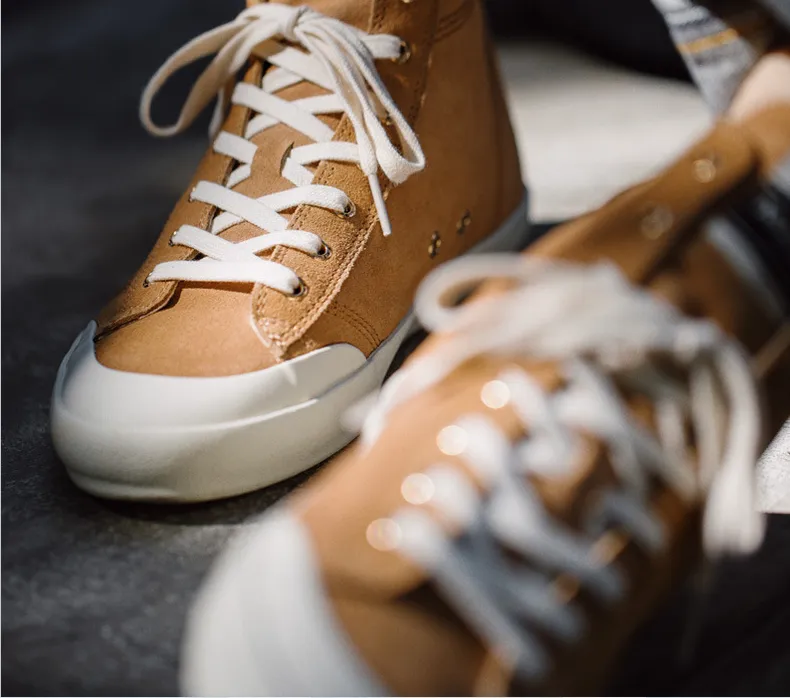 high top vulcanized shoes