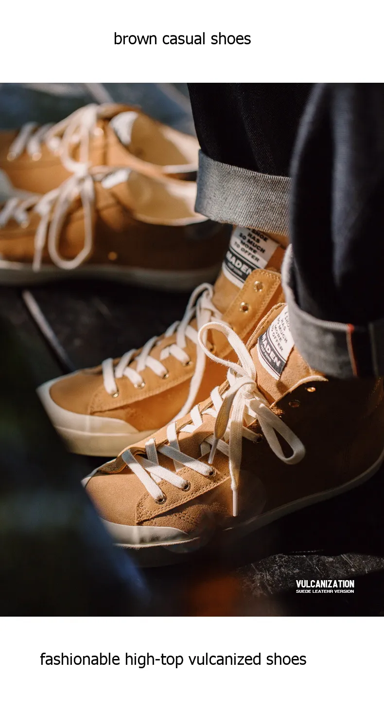 high top vulcanized shoes