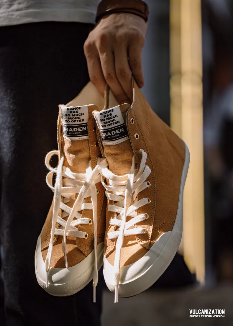 high top vulcanized shoes