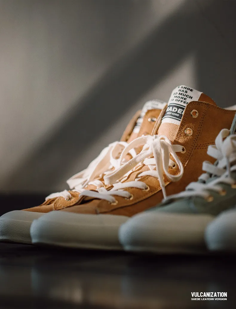 high top vulcanized shoes