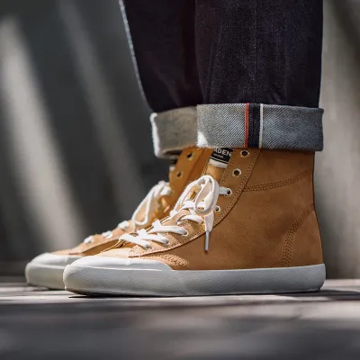 high top vulcanized shoes