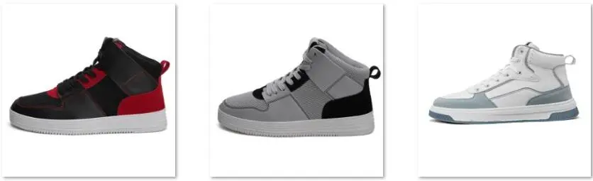 high top skateboard shoes