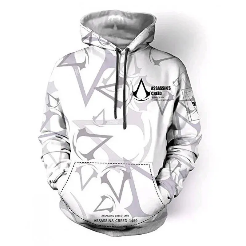 3D print casual fashion breathable hoodie