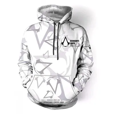3D print casual fashion breathable hoodie