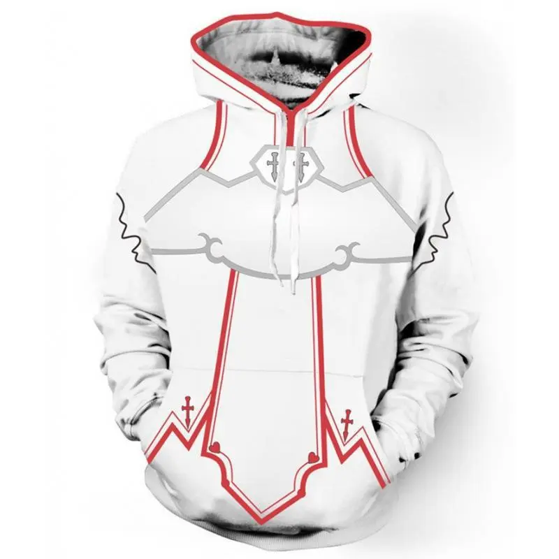 3D print casual fashion breathable hoodie