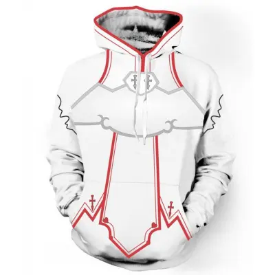 3D print casual fashion breathable hoodie