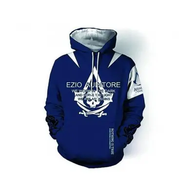 3D print casual fashion breathable hoodie