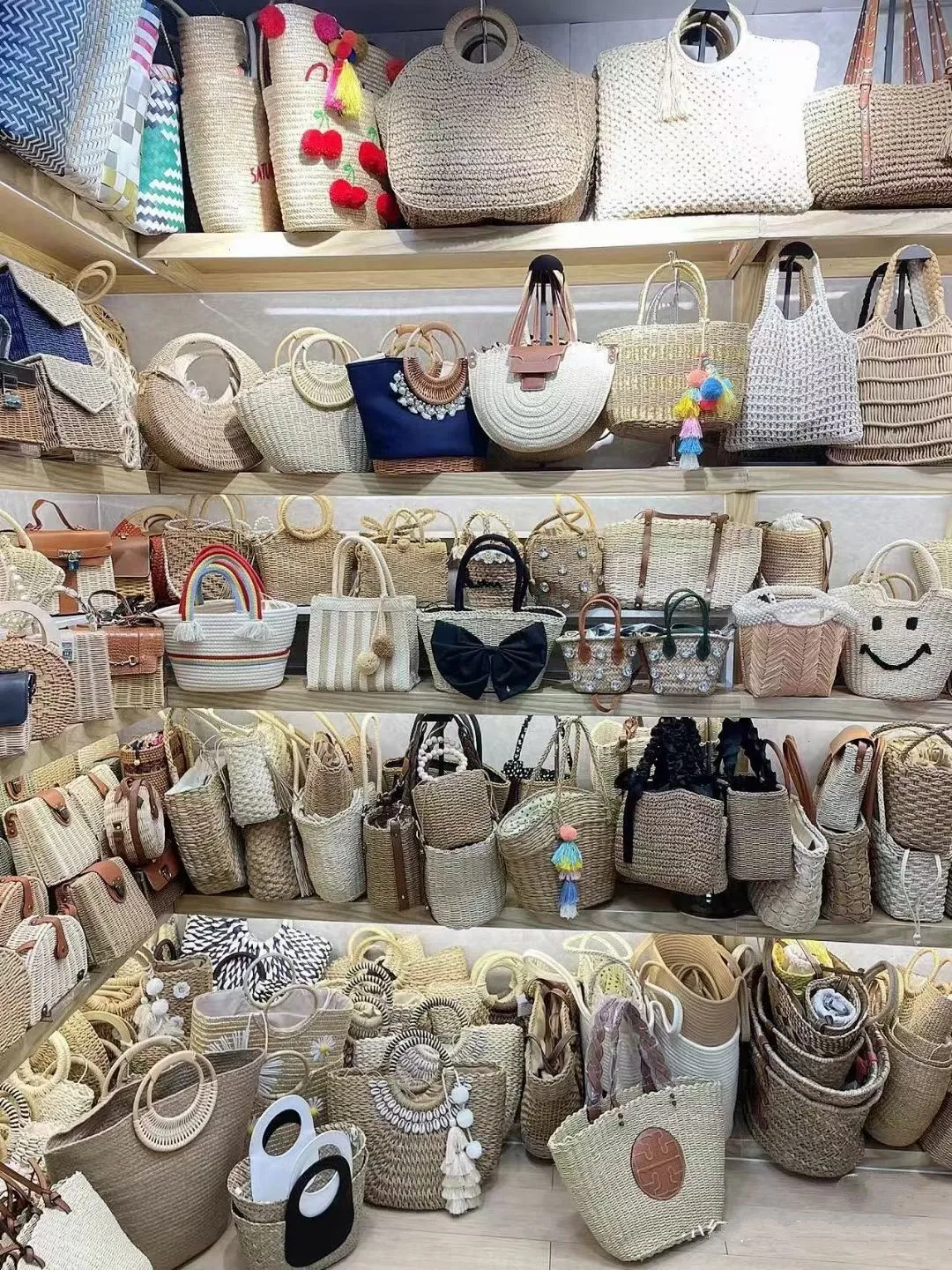 knitted woman hangbag