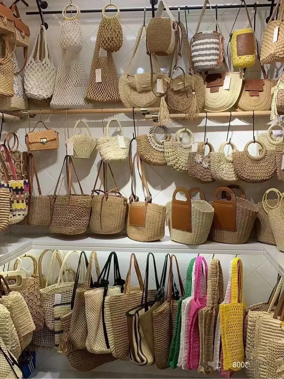 knitted woman hangbag