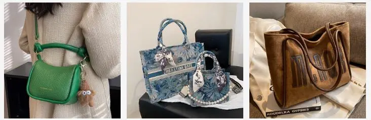 knitted woman hangbag