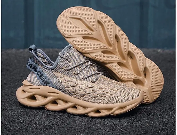 men breathable sport shoes