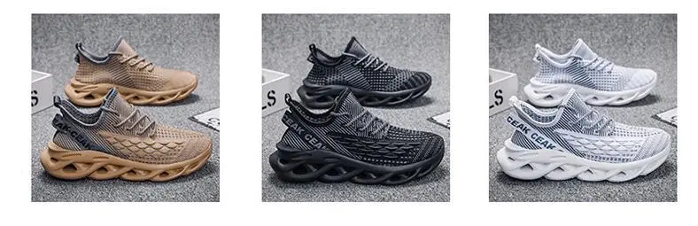 men breathable sport shoes