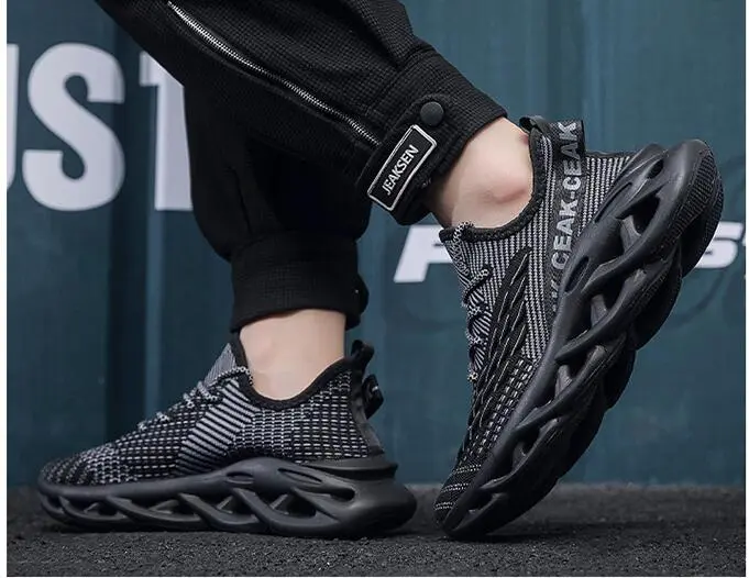 men breathable sport shoes