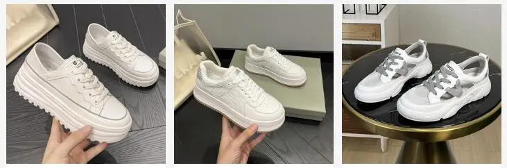 woman platform shoes