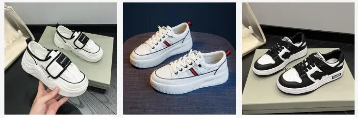 woman platform shoes