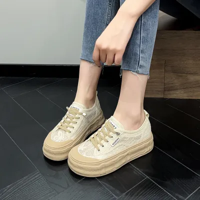 woman platform shoes