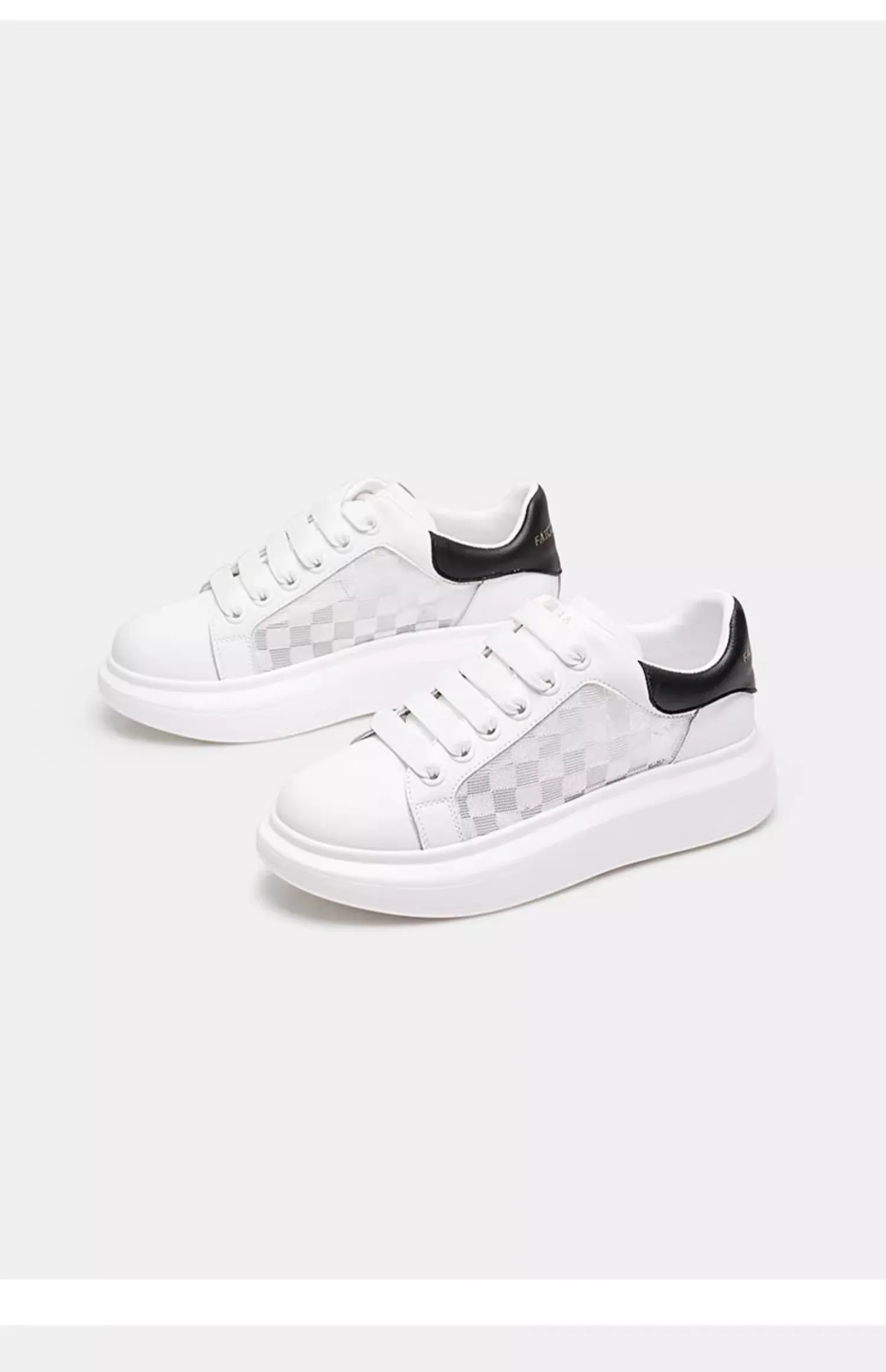 woman white sneakers