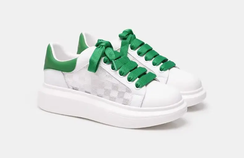 woman white sneakers