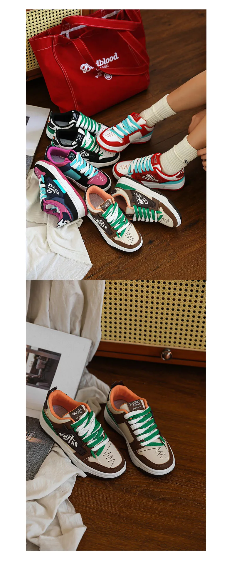 thick sole skateboard shoes