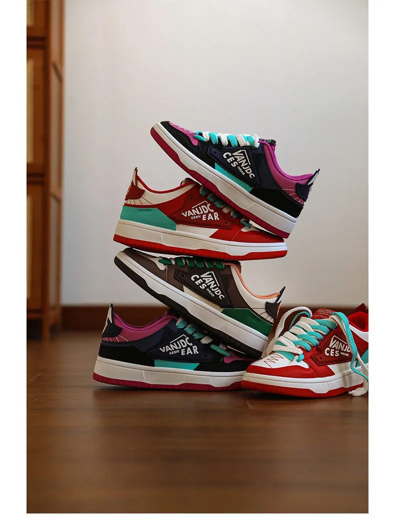 thick sole skateboard shoes