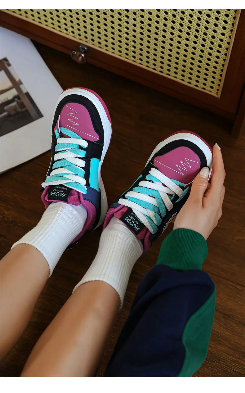 thick sole skateboard shoes