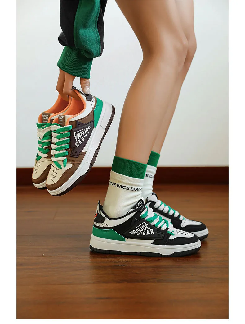 thick sole skateboard shoes