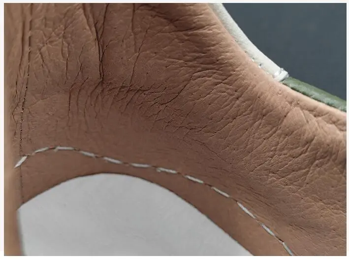 genuine leather men sneakers