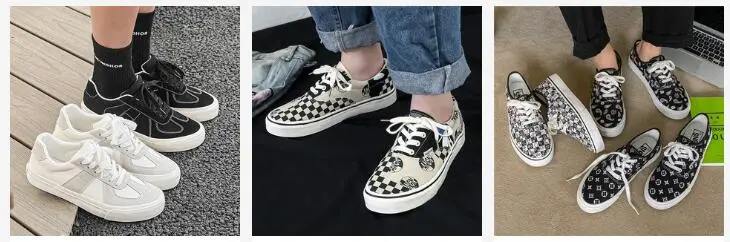 classical men skateboard shoes