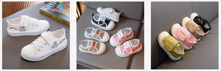 Children canvas shoes