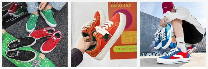 classical men skateboard shoes
